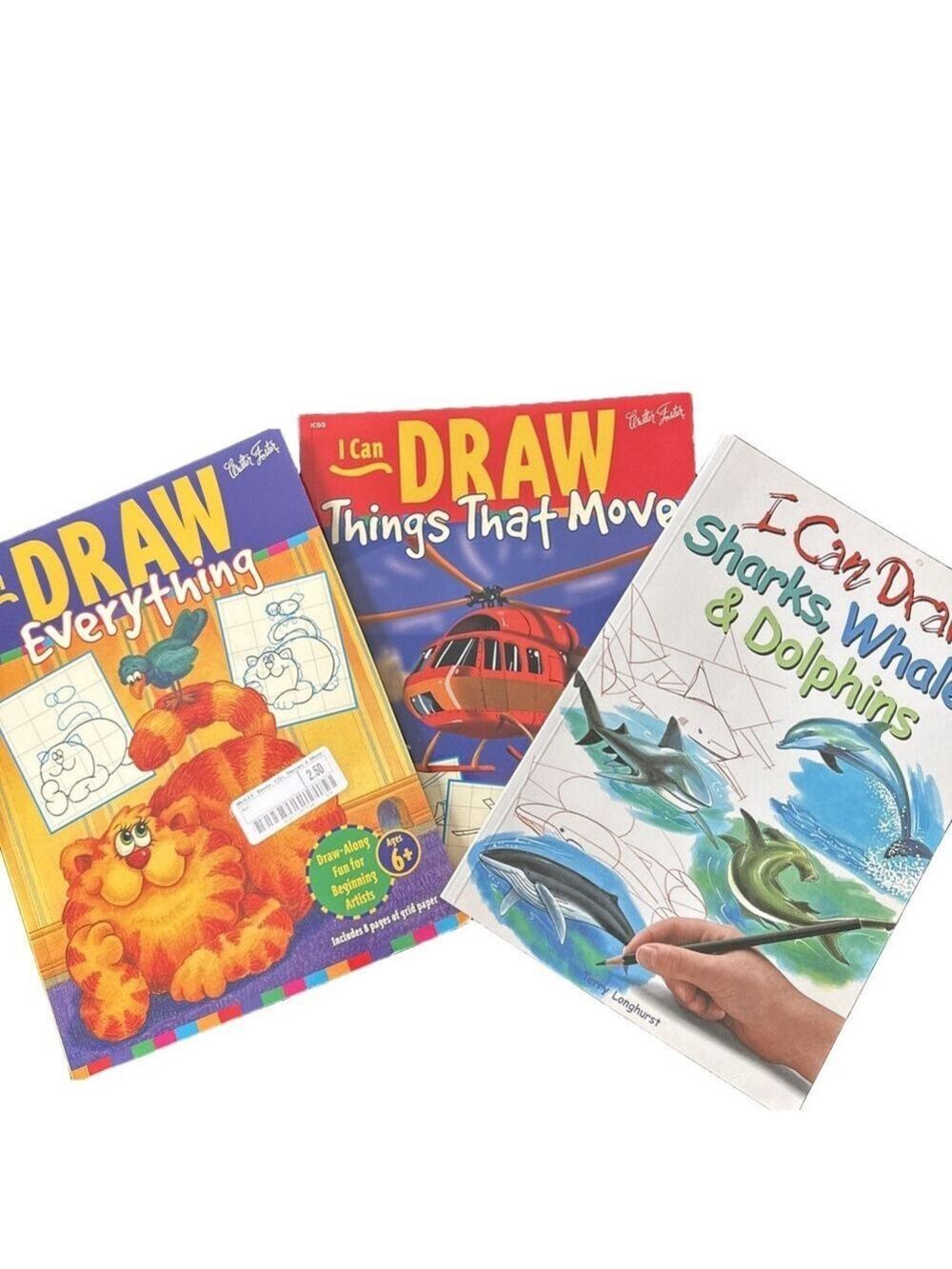 Set of 3 I Can Draw Books